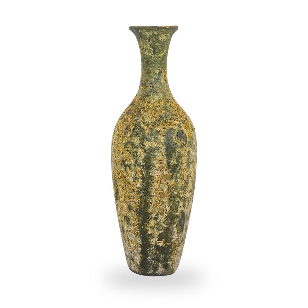 Eloa handmade Vietnamese vase, wood-fired stoneware — Horizon Pottery
