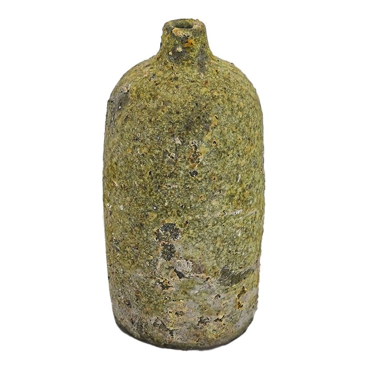 Loom handmade Vietnamese vase, wood-fired stoneware — Horizon Pottery