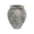 Bufalo II handmade Vietnamese vase, wood-fired stoneware — Horizon Pottery