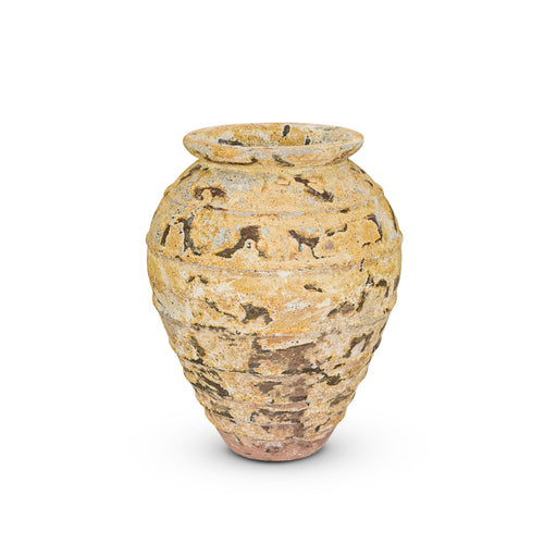 Bufalo III handmade Vietnamese vase, wood-fired stoneware — Horizon Pottery