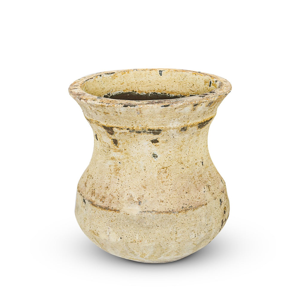 Dakota handmade Vietnamese vase, wood-fired stoneware — Horizon Pottery