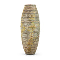 Grand Canyon handmade Vietnamese vase, wood-fired stoneware — Horizon Pottery