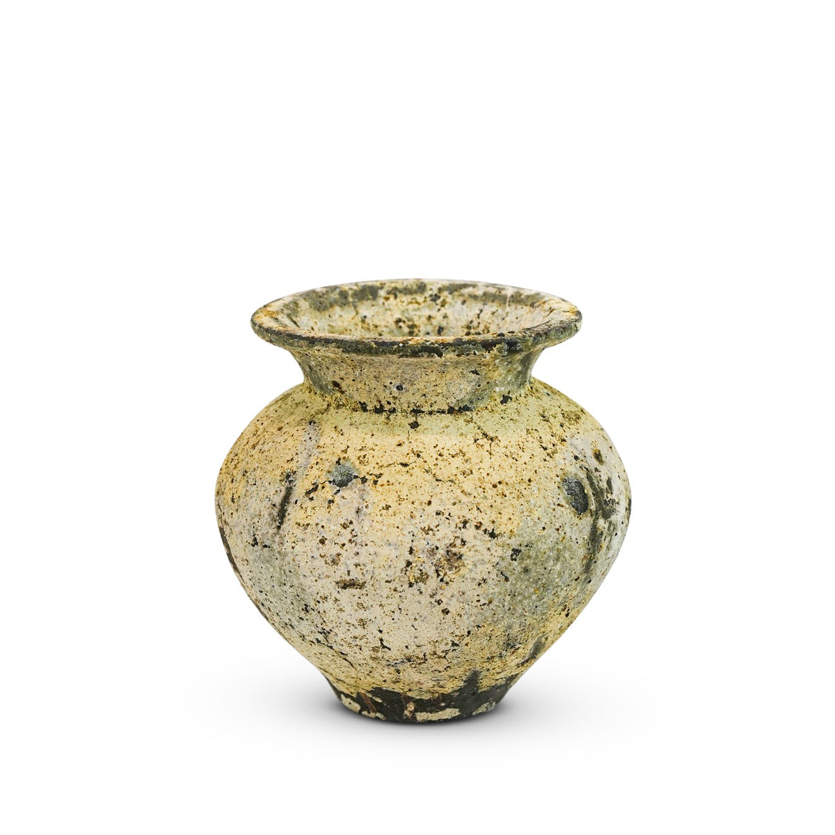 Lumen handmade Vietnamese vase, wood-fired stoneware — Horizon Pottery