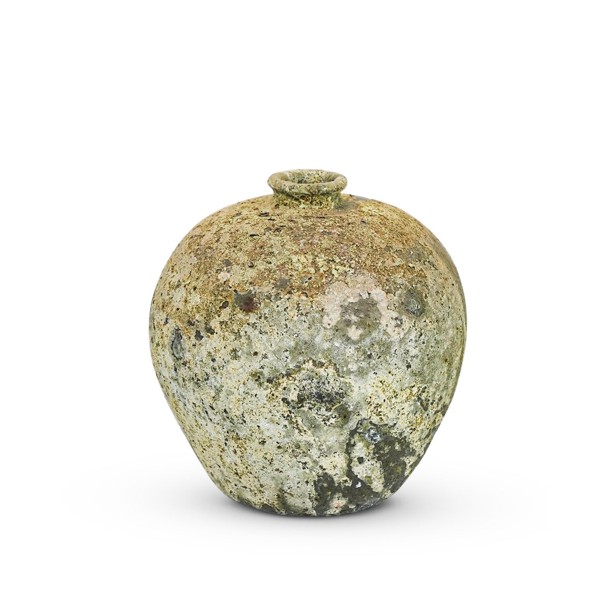 Ori set of 2 handmade Vietnamese vases, wood-fired stoneware — Horizon Pottery