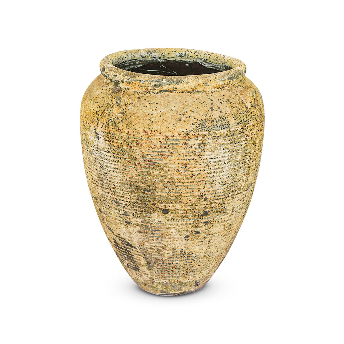 Tucson handmade Vietnamese vase, wood-fired stoneware — Horizon Pottery