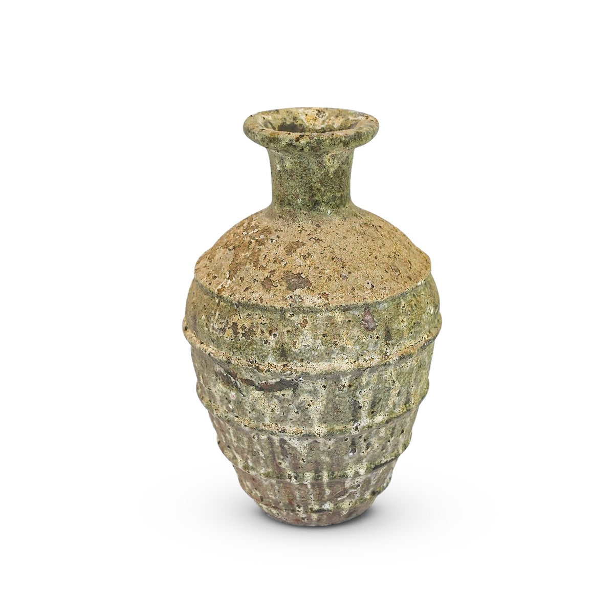 Twig handmade Vietnamese vase, wood-fired stoneware — Horizon Pottery