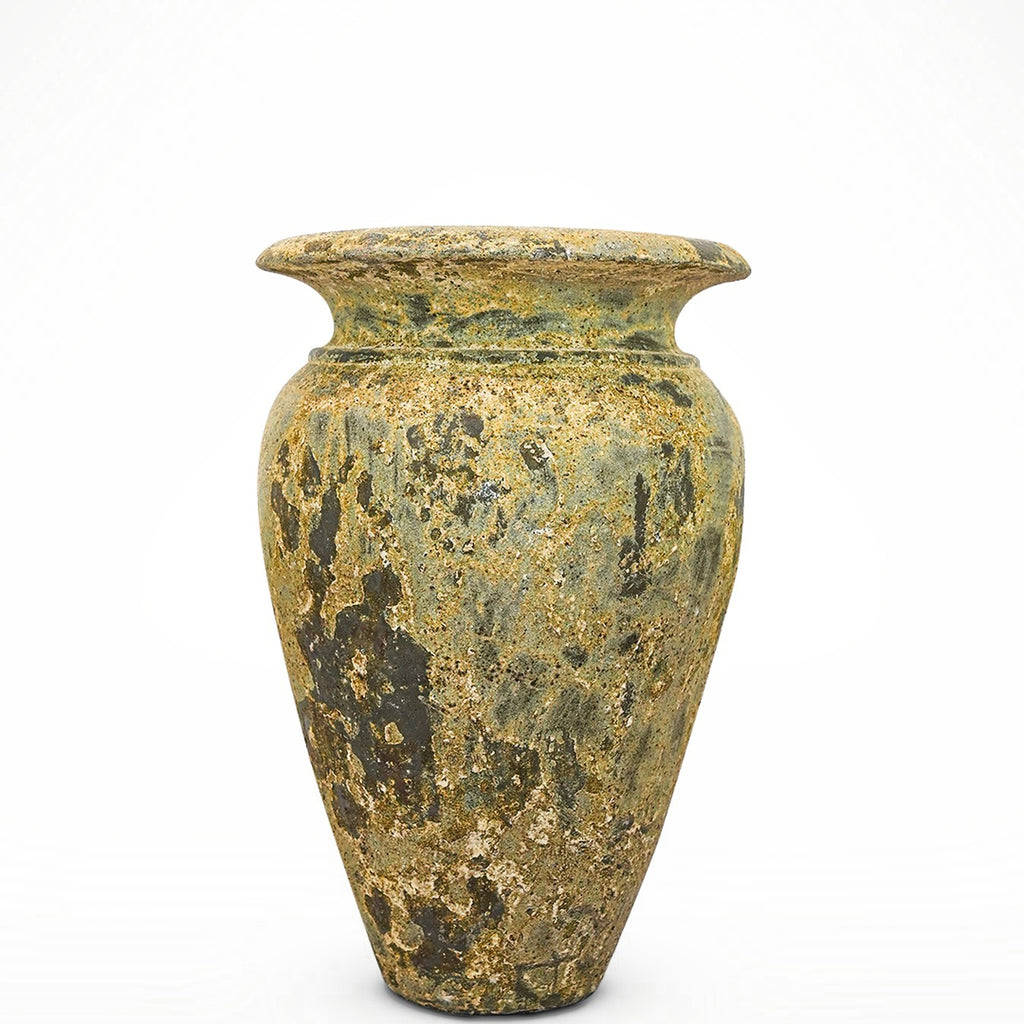 Dallas handmade Vietnamese vase, wood-fired stoneware — Horizon Pottery