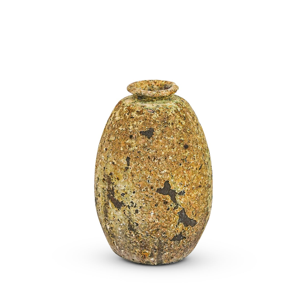 Wren handmade Vietnamese vase, wood-fired stoneware — Horizon Pottery